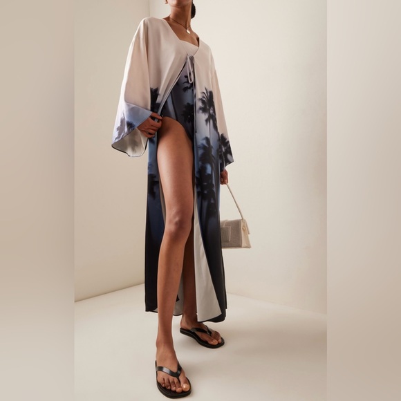 Simkhai Dresses & Skirts - Simkhai pascal tie front maxi dress